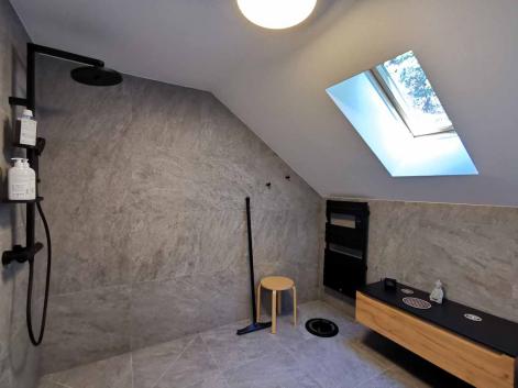 salle de douche installation